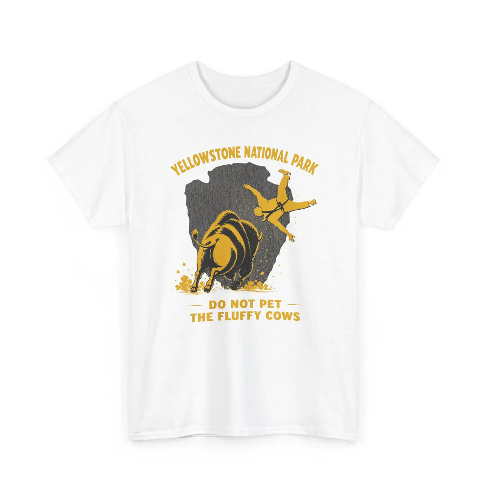 Do Not Pet The Fluffy Cows  Yellowstone Shirt
